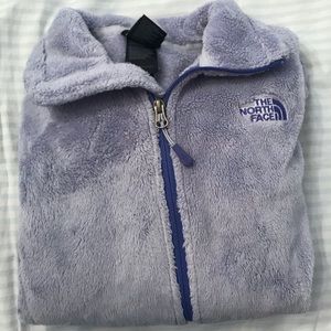 Purple North face Fleece